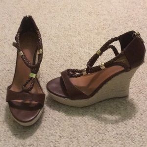 Open toe wedges. Cato Fashions
